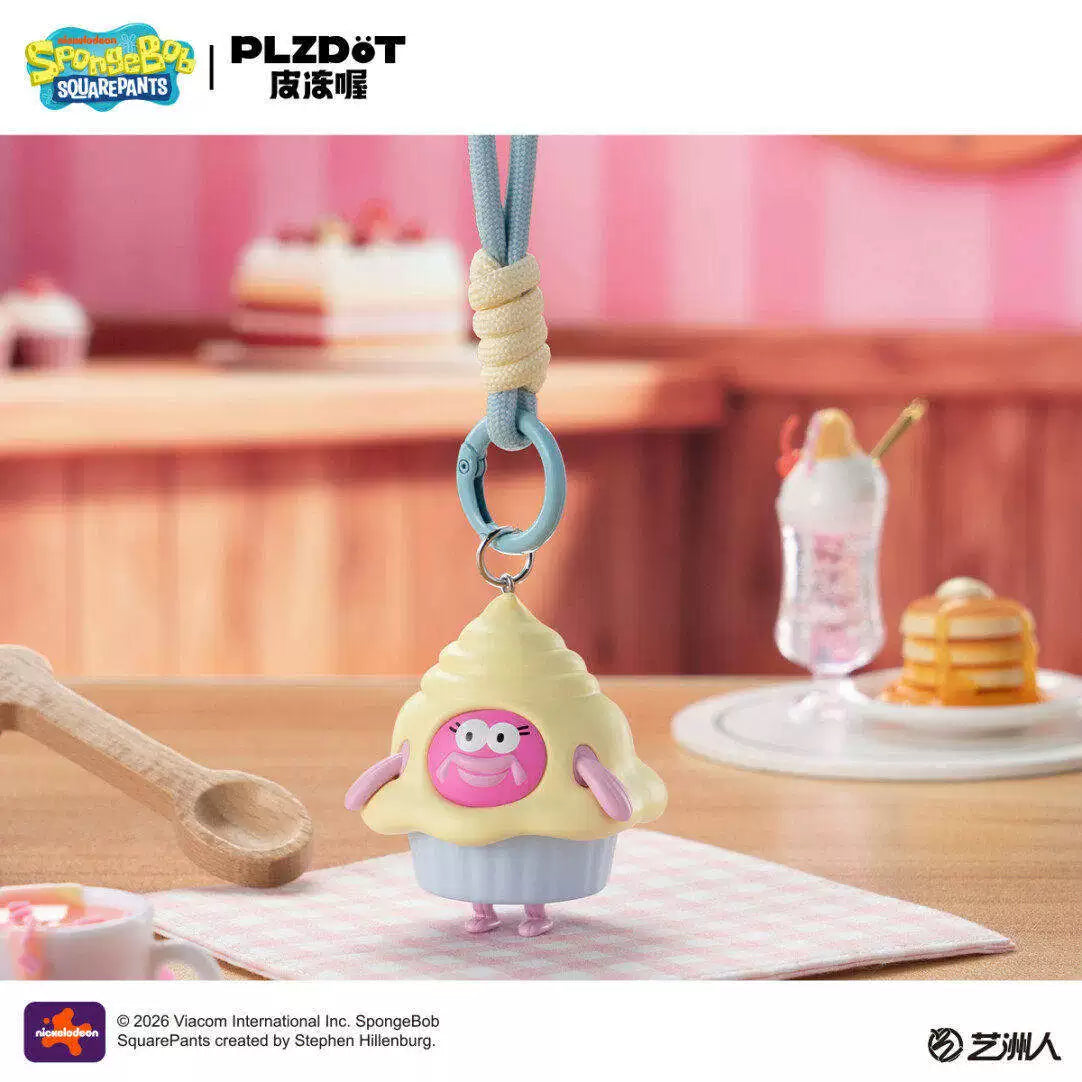 SpongeBob SquarePants Bikini Bottom Food Party Bag Charm Blind Box