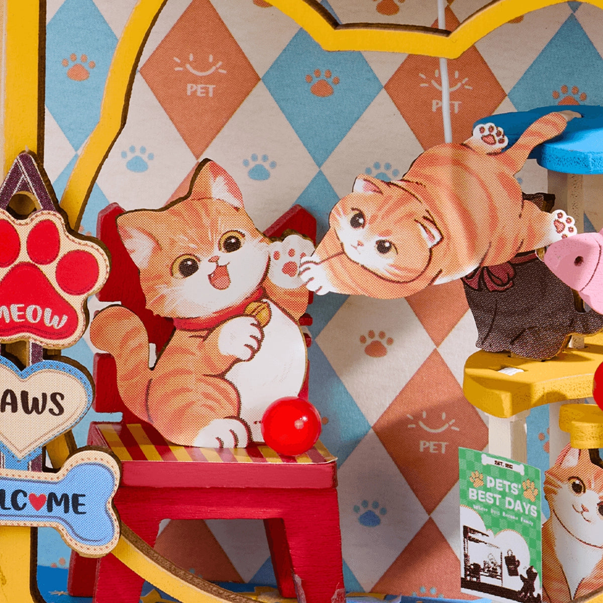 Rolife DIY Miniature House - Pawfect Pet Shop DS045