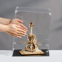 ROKR Display Case RFM04 - Acrylic Dustproof Cover for 3D Puzzles