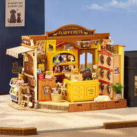 Rolife Fluffy Friends Store DIY Miniature House Kit DG185