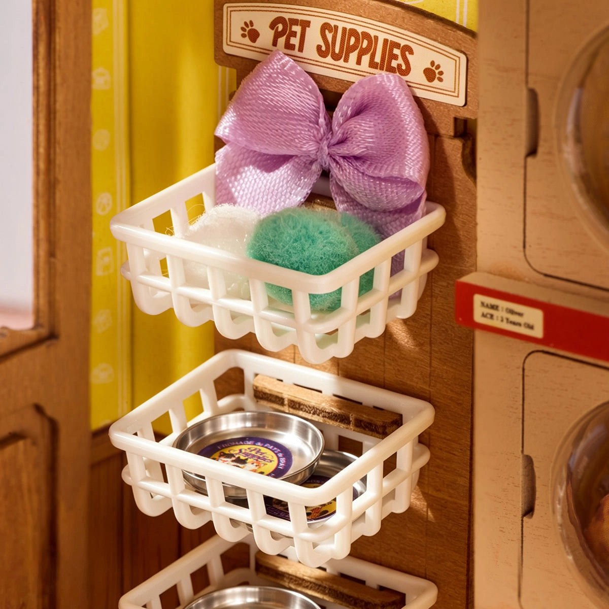 Rolife Fluffy Friends Store DIY Miniature House Kit DG185