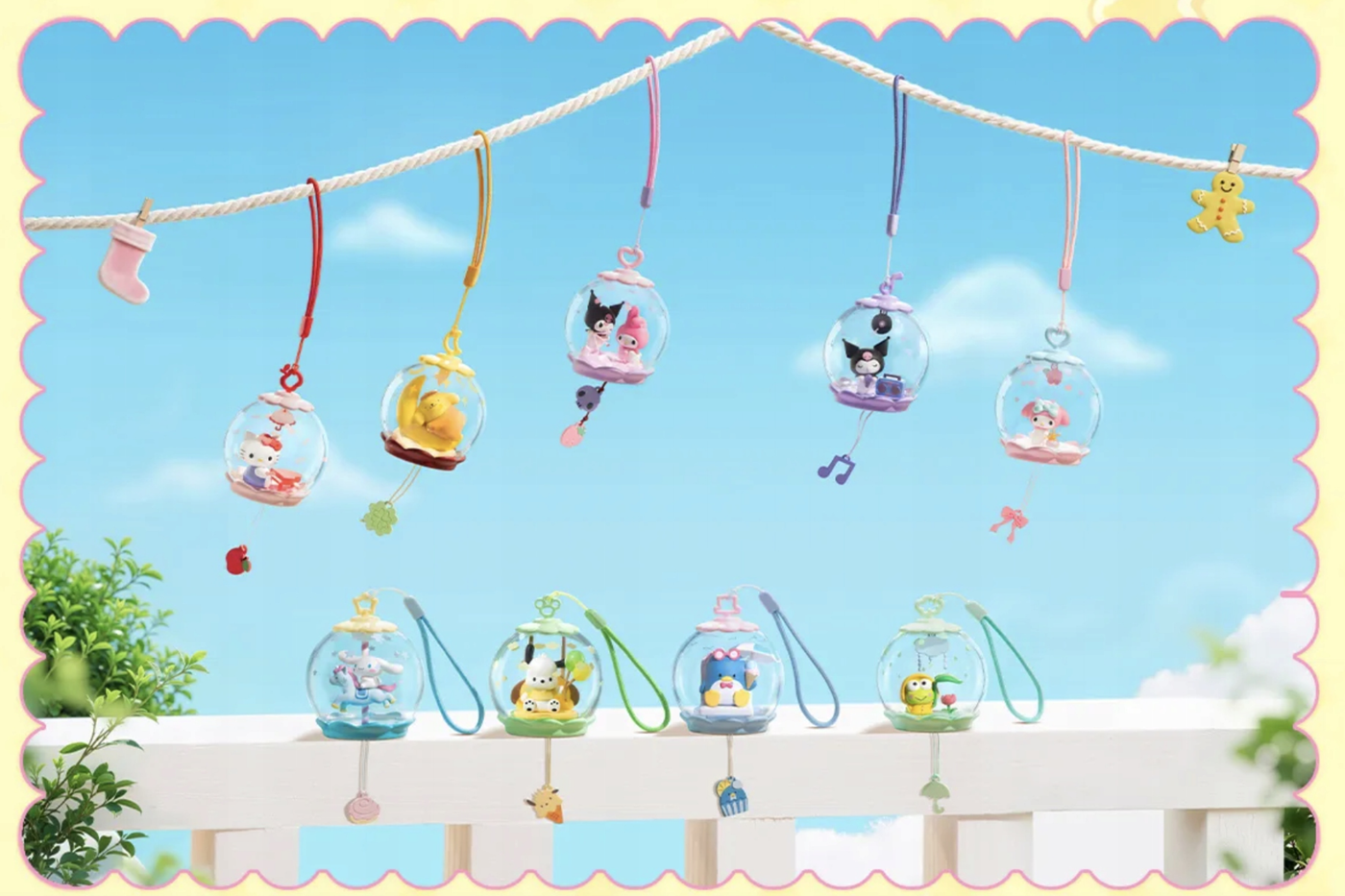 Pop Mart Sanrio characters Sweet Dream Bubble House Series Scene Sets