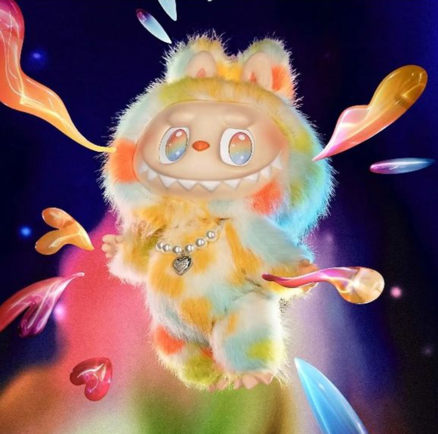 POP MART Labubu The Monsters Big Into Energy Rock the Universe Vinyl Plush Doll