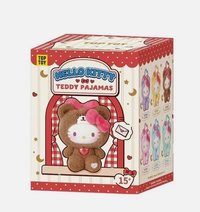 TOP TOY Hello Kitty Teddy Pajamas Plush Pendant Blind Box Taro Pajamas New
