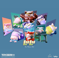 Lulu The Piggy Blind Box Figures - Fitness Club Series Blind Boxes