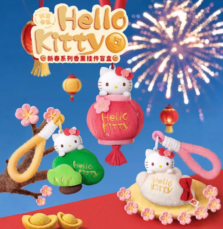 Hello Kitty New Year Series Fragrance Plush Blind Box