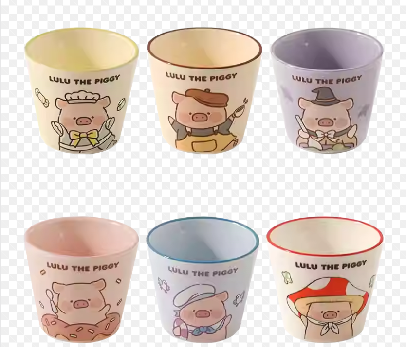 lulu the piggy-Afternoon Tea Cup Set