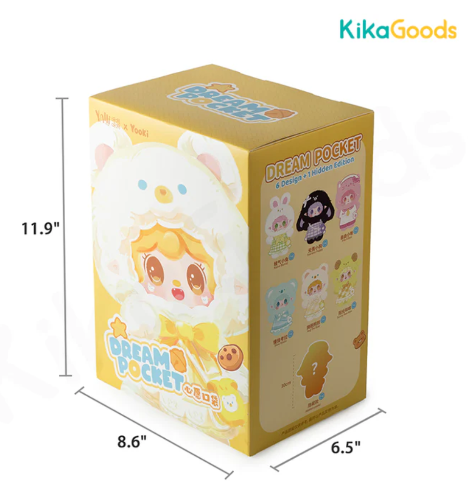 Yooki Dream Pocket 400% Series Plush Blind Box