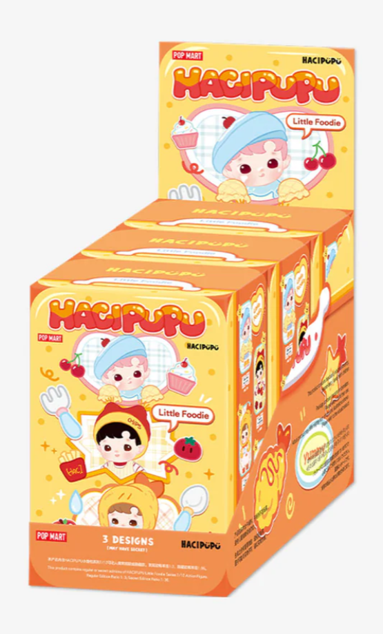 Hacipupu Little Foodie Series 1/12 Action Figure Blind Box By Pop Mart