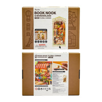 Rolife Floral Corner DIY Book Nook Kit TGB09