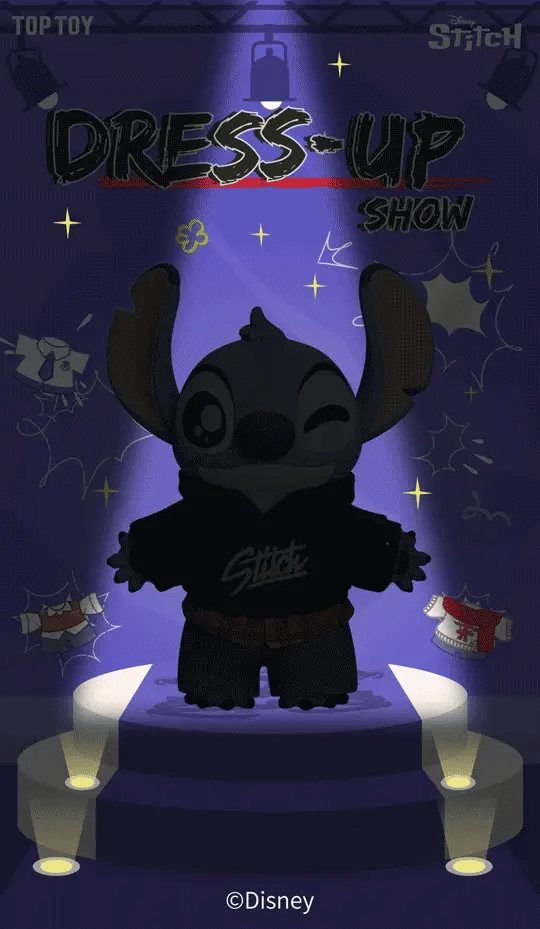 TOPTOY × Disney – Stitch Dress Up Show Series