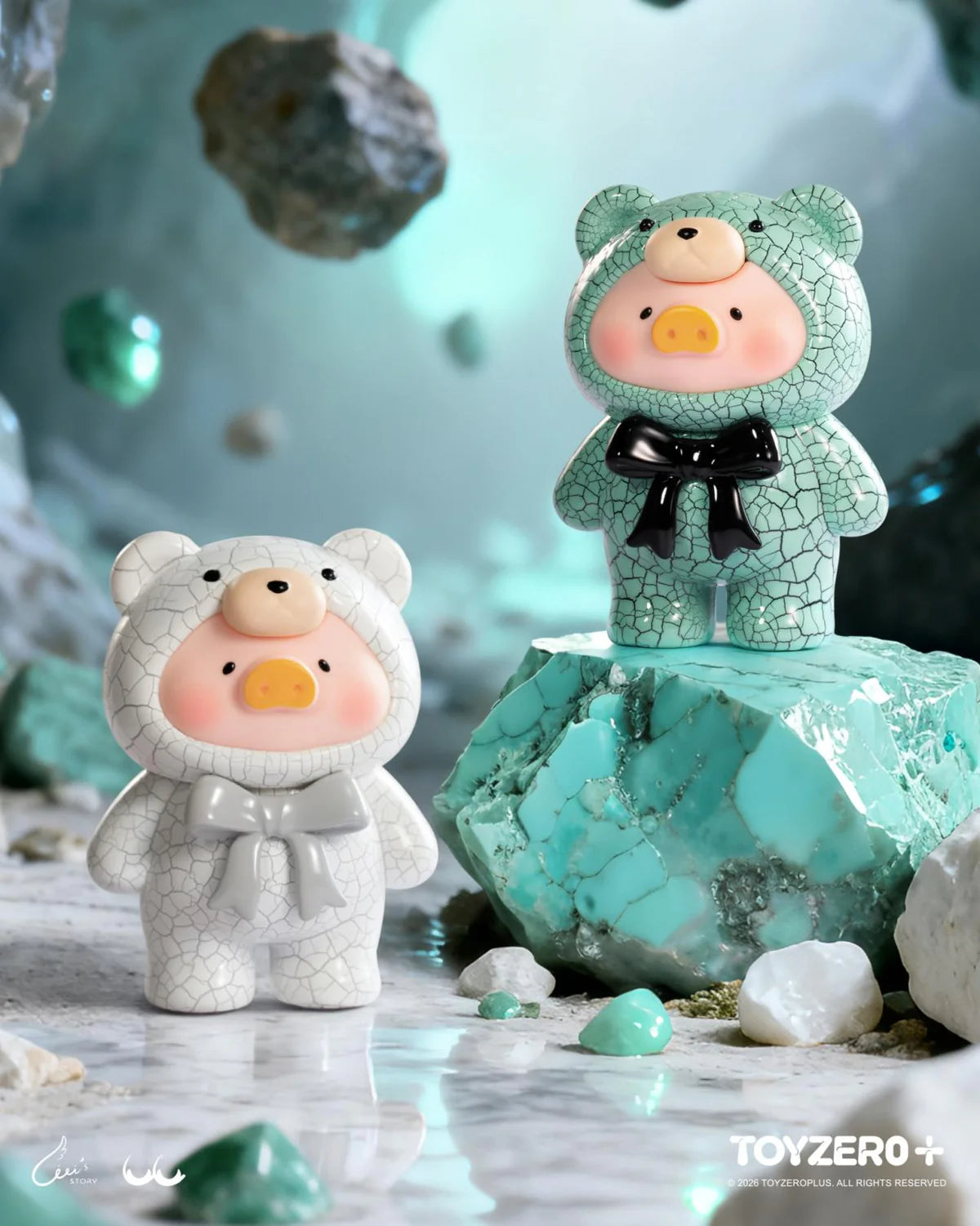 LuLu the Piggy - Teddy MINI - Ore Collection Series (Blind bag)