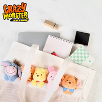 Winnie the Pooh Plush Character Tote Bag
