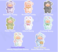 LuLu The Piggy Joyful Time Series Vinyl Face Plush Keychain Blind Box