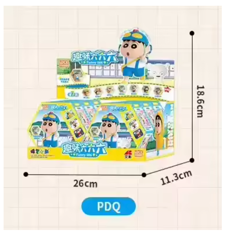 Crayon Shinchan- 666 Seires Blind Box