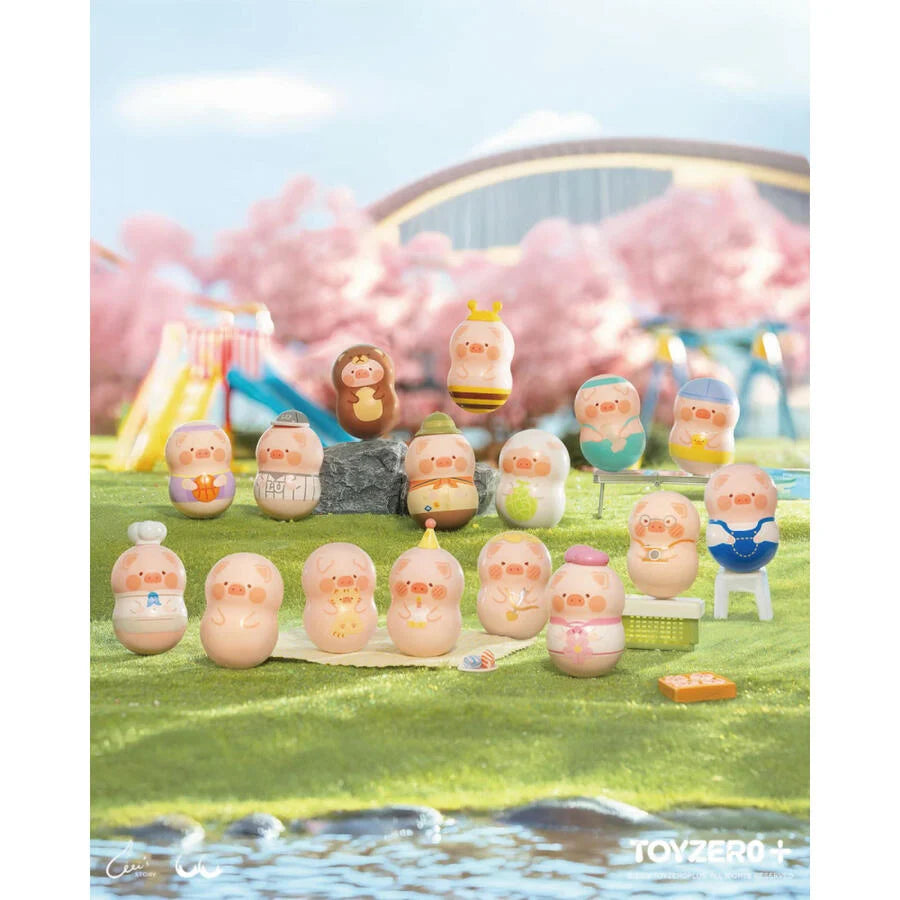 LuLu the Piggy – Roly-Poly Figure (不倒翁 Lulu) | Collectible Desktop Toy