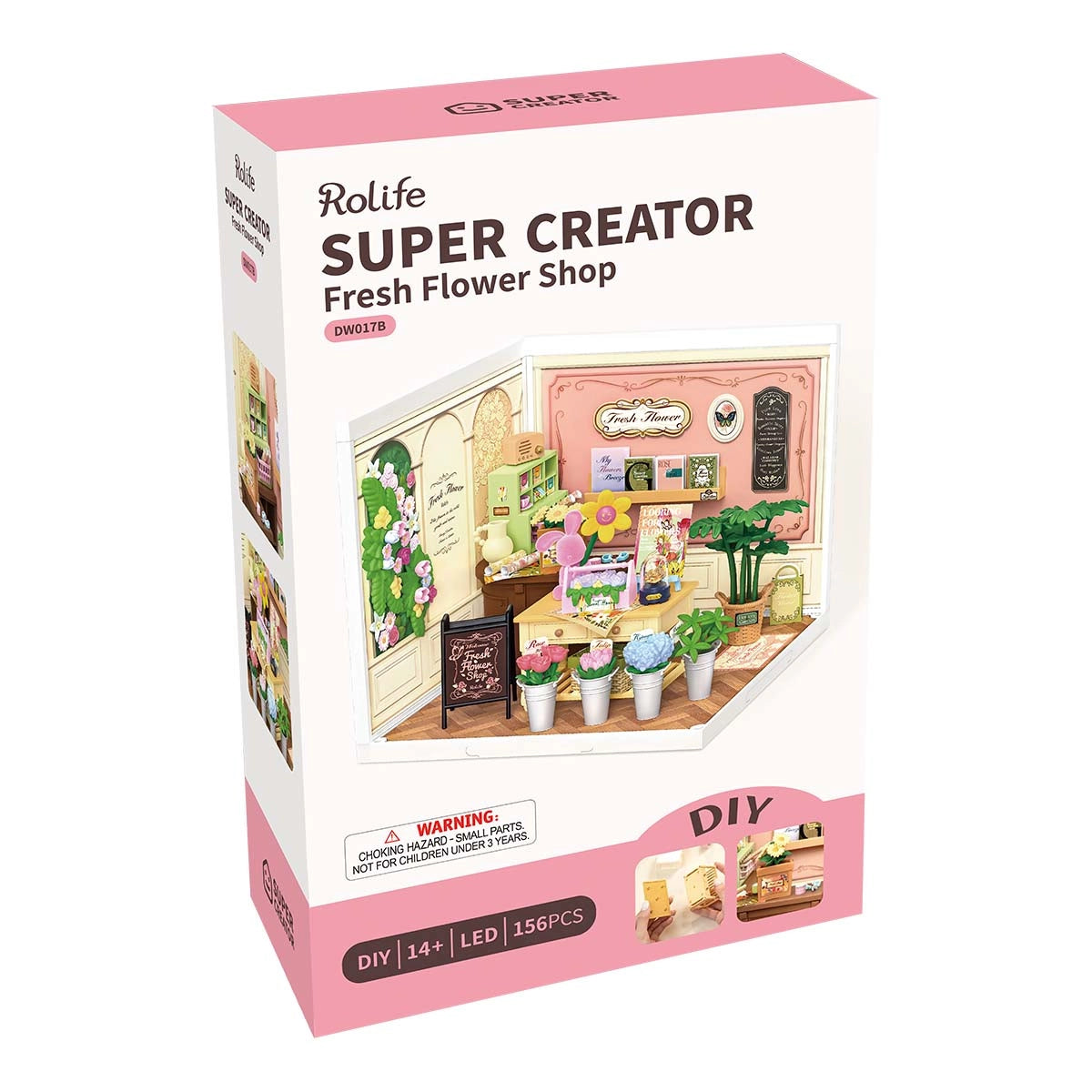 Rolife Super Creator Fresh Flower Shop DW017B