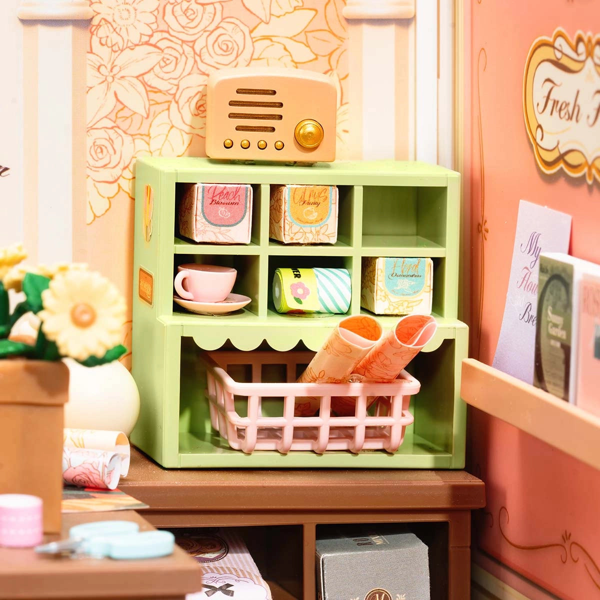 Rolife Super Creator Fresh Flower Shop DW017B