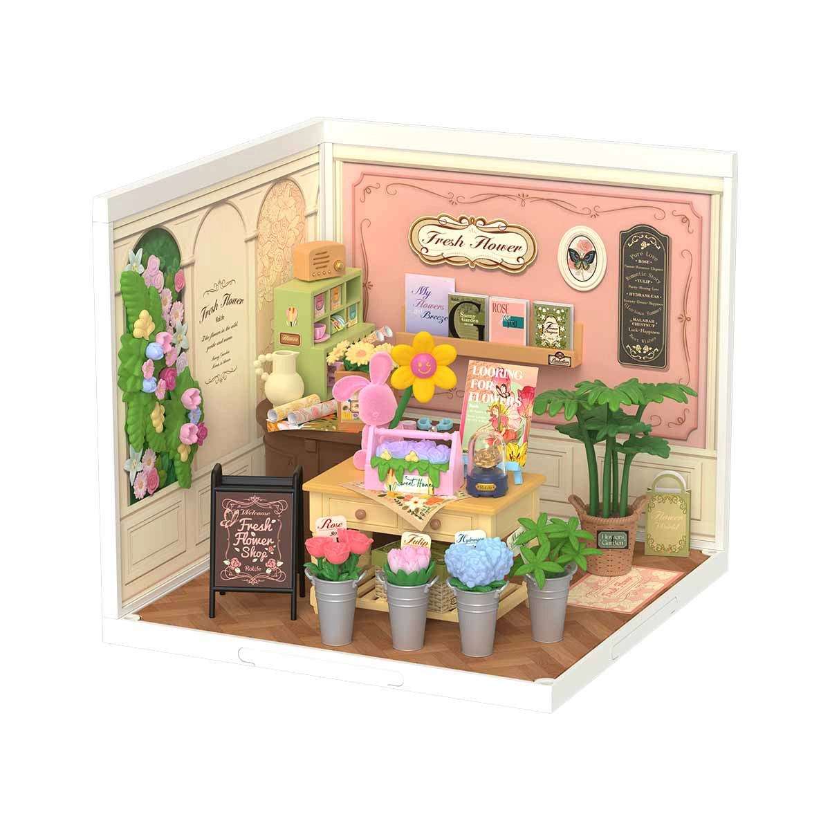 Rolife Super Creator Fresh Flower Shop DW017B
