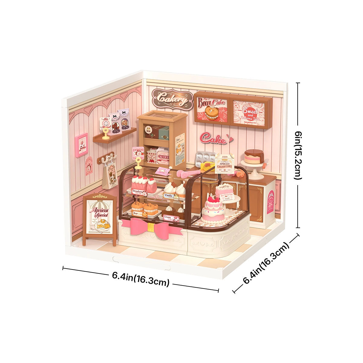 Rolife Tasty Cake Shop Super Creator Miniature House DW019B