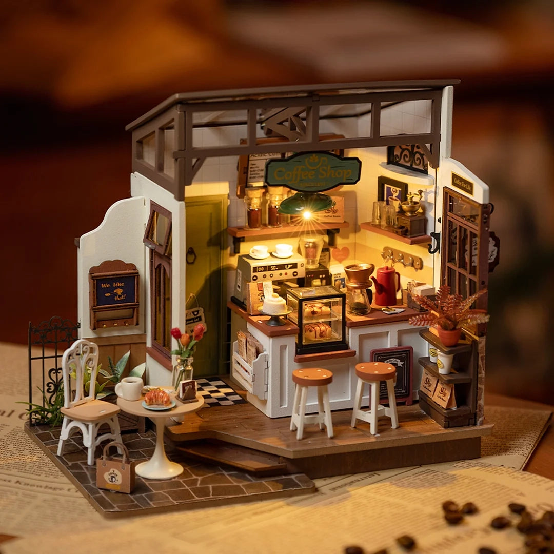 Rolife Flavory Café DIY Miniature House Kit DG162