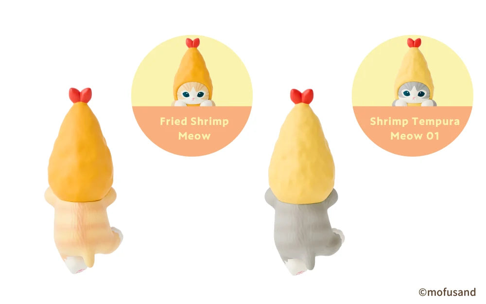 Mofusand Hipper - Shrimp Meow Series