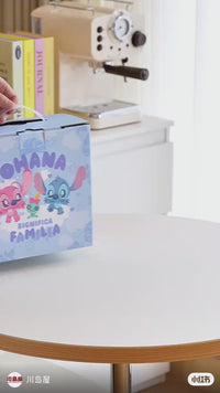 Kawashimaya Disney Stitch Ceramic Mug – 330 ML Blue Color