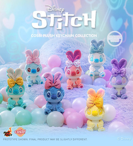 Hot Toys x Cosbi x Disney Stitch Candy Series Plush Keychain One Blind Box