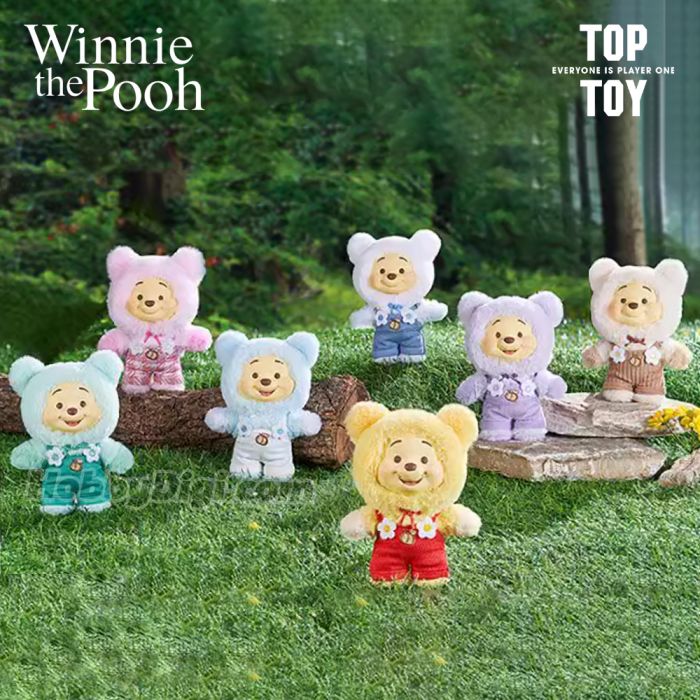 TopToy × Disney – Winnie the Pooh Candy Bear Series Blind Box | Collectible Vinyl Figure