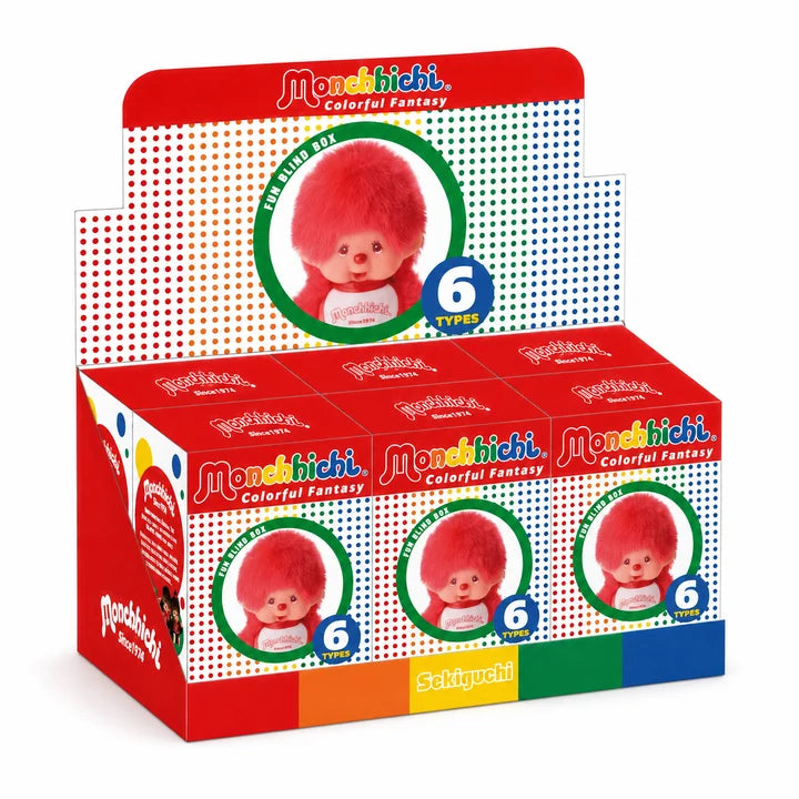 Monchhichi Colorful Fantasy Blind Box Plush Keychain